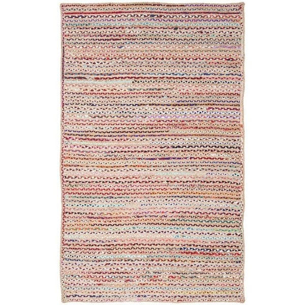 Safavieh 3 x 5 ft. BohemianCape Cod Hand Woven Area RugNatural & Multi CAP251A-3 - main